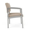 Lesro Stone (Beige)Guest Chair, 24.5W24.5L32H, Linette VinylSeat, Lenox SteelSeries LS1201